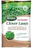 Scotts Turf Builder Clover Lawn, Greener Lawn with Less Maintenance, 2 lbs.