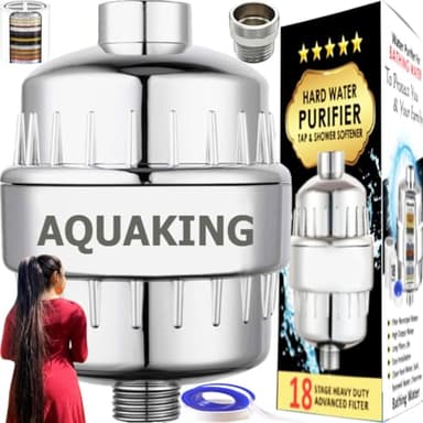 Hard Water Shower Filter Softener