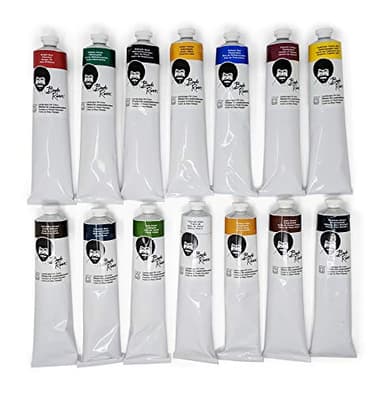 Bob Ross Landscape Oil Full Set of 14 Paints (200ml Tubes)