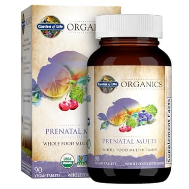 Garden of Life Organics, Prenatal Multi, 90 Vegan Tablets