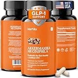 Akkermansia Probiotic | GLP-1 Supplement for Gut Health, Akkermansia Muciniphila, 2 Billion CFU Live Strain for Men & Women (60 Capsules, 1-Pack) - Inulin Prebiotic Fiber, Increases GLP1 Production