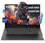 Lenovo V15 Gen 4 (15.6" FHD Anti-Glare, 13th Intel Core i5-13420H (Beat i7-1255U), 16GB RAM, 512GB SSD) for Business, Home, Military Grade, Ethernet, Webcam, IST Hub, Win 11 Pro w/AI Copilot, Black