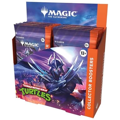 Magic: The Gathering | Teenage Mutant Ninja Turtles - Collector Booster Box | 12 Packs | Collectible Trading Card Game