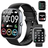uaue Smart Watch, 2025 HD 1.91" Smartwatch for Men Women(Answer/Make Call), 112+Sports Modes Fitness Activity Tracker, Calories/Heart Rate/Sleep Monitor, IP68 Waterproof Step Counter for Android iOS
