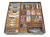 TowerRex Board Game Organizer for Arkham Horror 3rd Edition Board Game Box, Arkham Horror 3rd Edition Board Game Storage Insert Accessory for Only Base Game
