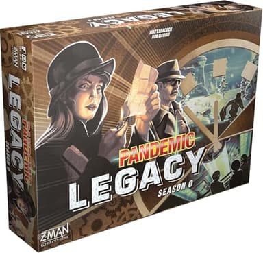Pandemic Legacy Season 0 Board Game - Uncover Cold War Secrets and Save Humanity! Cooperative Strategy Game for Family Game Night, Ages 14+, 2-4 Players, 60 Minute Playtime, Made by Z-Man Games