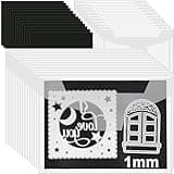 28 PCS Die Cut Storage Envelopes with 1 mm Thick Magnetic Sheets for Die Storage, 5.5 x 7.5 Inch Die Storage Pockets and Magnet, Clear Stamp and Die Storage Pockets