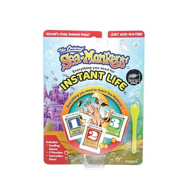 Sea-Monkeys® Instant Life - World's Only Instant Pets® - Ages 6+ (Pack of 1)