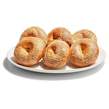 WHOLE FOODS MARKET Sesame Seed Bagel 6 Count