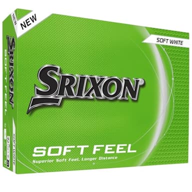 Srixon Soft Feel Golf Balls, Soft Feel 14, White