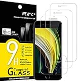 NEW'C 3 Pack Designed for iPhone SE 3/2 (2022/2020 Edition) 4.7 inches Screen Protector Tempered Glass, Case Friendly Anti Scratch Bubble Free Ultra Resistant