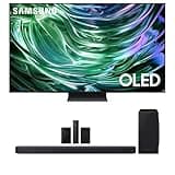 SAMSUNG QN83S90DAEXZA 83 Inch 4K OLED Smart TV with Dolby Atmos with a HW-Q910D 9.1.2ch Soundbar with Wireless Dolby Atmos (2024)
