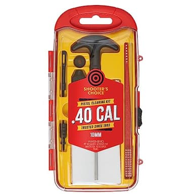 Shooter's Choice .40 cal Sectional Rod Pistol Cleaning Kit