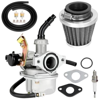 YOXUFA PZ19 19mm Carburetor Carb Cable Choke for Sunl Roketa TaoTao Kazuma Loncin Kayo Fox Kandi Baja SSR 50 70 90 110 125cc ATV Quad 4 Wheeler Pit Dirt Bike Go Kart Cart Moped Parts