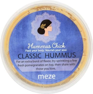 Hummus Chick, Hummus Classic No Added Oil, 8 Ounce