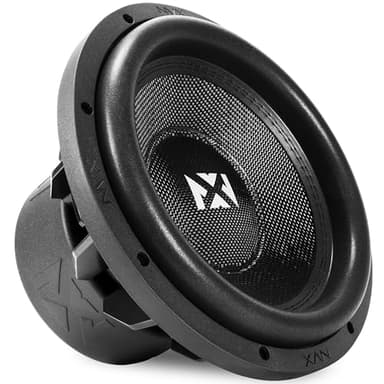 NVX VCW124v3 12" 2400 Watt Max (1200W RMS) Dual 4-Ohm VC-Series Car Subwoofer (VCW124 Version 3)