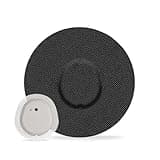 funpatch G7 Adhesive Patches Waterproof 20 Pack Overpatch for G7 & Stelo Flexible CGM Tape Hypoallergenic & Latex-Free Stelo Overlay Patch for 10 Days Long Stay Without Glue in The Center, Black
