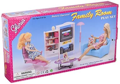 GLORIA Doll House Furniture (Family Room)