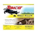 Tomcat Mole Killer, Mimics Natural Food Source, Poison Kills in a Single Feeding, 10 Worms