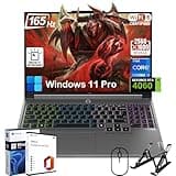 Lenovo Legion 5i Gaming Laptop - with Office Lifetime, Intel 24-Core i9-14900HX CPU, 16" 165Hz Display, GeForce RTX 4060, RGB Backlit, Wi-Fi 6, Win 11 Pro, w/cefesfy Accessories(64GB DDR5 | 1TB SSD)
