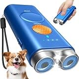 Dog Bark Deterrent Device, Anti Barking Device for Dogs Barks No More Dog Training Device Ultrasonic 50Ft Bark Control, Alternative Painful Dog Shock Collars, 2X Safe Power Effective Dog Training