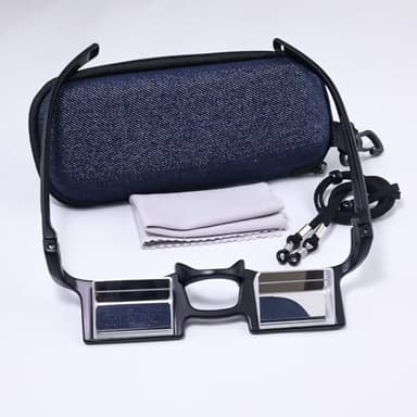 reiliva Belay Glasses for Rock Climbing, 90 Degree Upward Prism Glasses for Outdoor Climbing Light Weight Climbing Belay Glasses Prevent Neck Fatigue for Rock Climbers