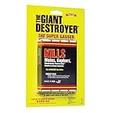 The Giant Destroyer (GAS KILLER) (1Pack of 4 Tubes) kills Moles, Gophers, Woodchucks, Norway Rats, Skunks, Ground Squirrels in their Holes, Tunnels, Burrows. NO dealing w/ dead pest, better than traps