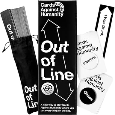Cards Against Humanity: Out of Line • A New Twist on The Classic Adult Party Game • New Expansion, Plus a Whole New Way to Play Where You Rank Cards on Spectrums