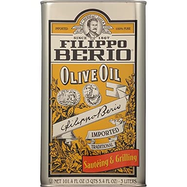 Filippo Berio Pure Olive Oil, 101.4 Ounce Tin