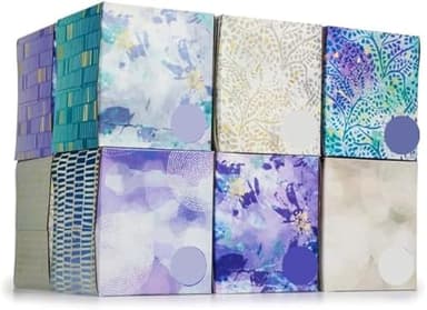 Ultra Soft 3-Ply Facial Tissues, Cube Boxes 72 tissues/box, 12 boxes.