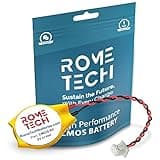 Rome Tech CMOS Battery for Lenovo Thinkpad T430 T450S T460 T430I T430S - Laptop Backup BIOS RTC 3V CR2032 with 2 Pin 2 Wire Cable