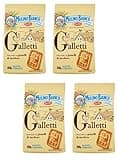 Mulino Bianco: "Galletti" shortbread with sugar granules - 12.3 Oz (350g) Pack of 4[ Italian Import ]