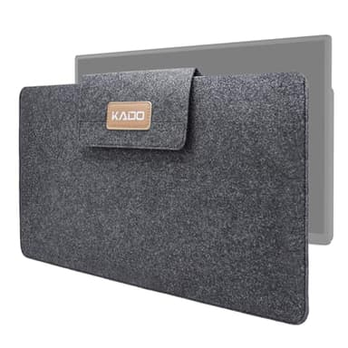 Kado 15.6 Inch Portable Monitor Case Sleeve Bag Made for Sceptre Kado MNN KYY InnoView Yxk ForHelp AYY VisionOwl Yodoit Uperfect ViewSonic ASUS Dell Lenovo 15.6" Portable Display Monitors 15.55"x9.25"