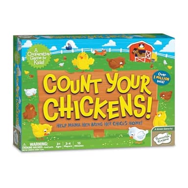 Peaceable Kingdom Count Your Chickens Award Winning Cooperative Counting Game for Kids