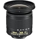 Nikon AF-P DX NIKKOR 10-20mm f/4.5-5.6G VR Lens Black