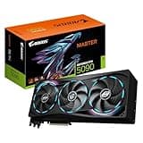 Gigabyte AORUS GeForce RTX 5090 Master 32G Graphics Card - 32 GB GDDR7, 512 Bit, PCI-E 5.0, 2655MHz Base Frequency, 3 x DP 2.1a, 1 x HDMI 2.1b, GV-N5090AORUS M-32GD
