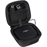 co2CREA Hard Case Replacement for SHOKZ OpenFit Open-Ear True Wireless Bluetooth Headphones, Black