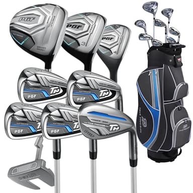 PGF Lady Gold TP Complete Golf Club Package Set [11-Pieces] [Hand: Right] [Length: Standard]