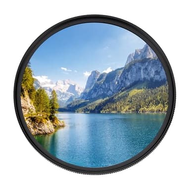 JJC 62mm Circular Polarizer Polarizing CPL Filter for Nikon NIKKOR Z DX 50-250mm f/4.5-6.3 VR, Fujifilm XF 23mm f/1.4 R, XF 56mm f/1.2 R, XF 55-200mm f/3.5-4.8 R LM OIS Lens & More 62mm Thread Lenses