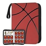 900 Pockets Basketball Card Binder Sleeves for Basketball Trading Cards, Carring Case with Basketball Card Sleeves Album Card Holder Protectors for Football Baseball Sports Card