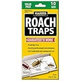 Harris Roach Glue Traps, Non Toxic (10-Pack)