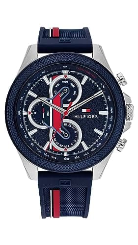Tommy Hilfiger Men's Stainless Steel Racing-Inspired Watch (Model 1792083)