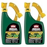 Ortho WeedClear Weed Killer for Lawns Ready-to-Spray: Treats up to 16,000 sq. ft., Won't Harm Grass (When Used as Directed), Kills Dandelion & Clover, 32 oz. (2-Pack)