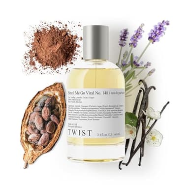 Twist Smell Me Go Viral No. 148 - Inspired by Burb. Goddess, Long-Lasting Perfume for Women, Vegan, Clean Ingredients, Vanilla & Lavender Fragrance – Spray 100 ml | 3.4 fl. oz.