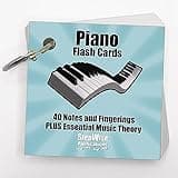 Music Flash Cards: Notes, Fingerings, & Music Theory (Piano)