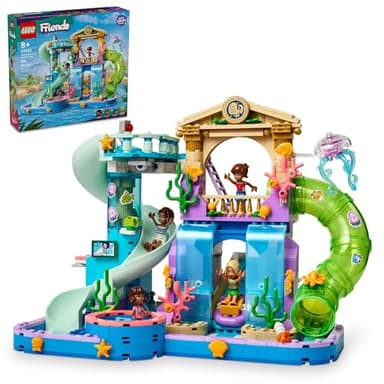 LEGO Friends Heartlake City Water Park Building Toy - Pretend Play Toy Figures & Playsets for Girls & Boys, Ages 8+ Years - Gift for Kids W/Mini-Dolls - 42630