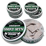Smokey Mountain Original Herbal Pouches - Wintergreen - Tobacco Free and Nicotine Free - 5 Can Box - 15 Per Can