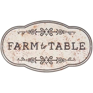 Primitives by Kathy Wall Decor Sign - Farm To Table
