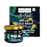 Oxena Shilajit Gold Resin - 20g | Helps in Boosting Stamina | Contains 24 Carat Gold | 100% Ayurvedic