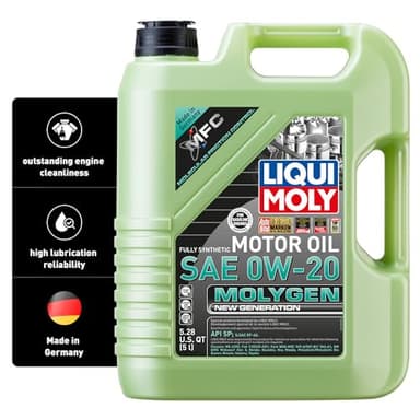 Liqui Moly Molygen New Generation SAE 0W-20 | 5 Liter | Fully synthetic engine oil | SKU: 20438